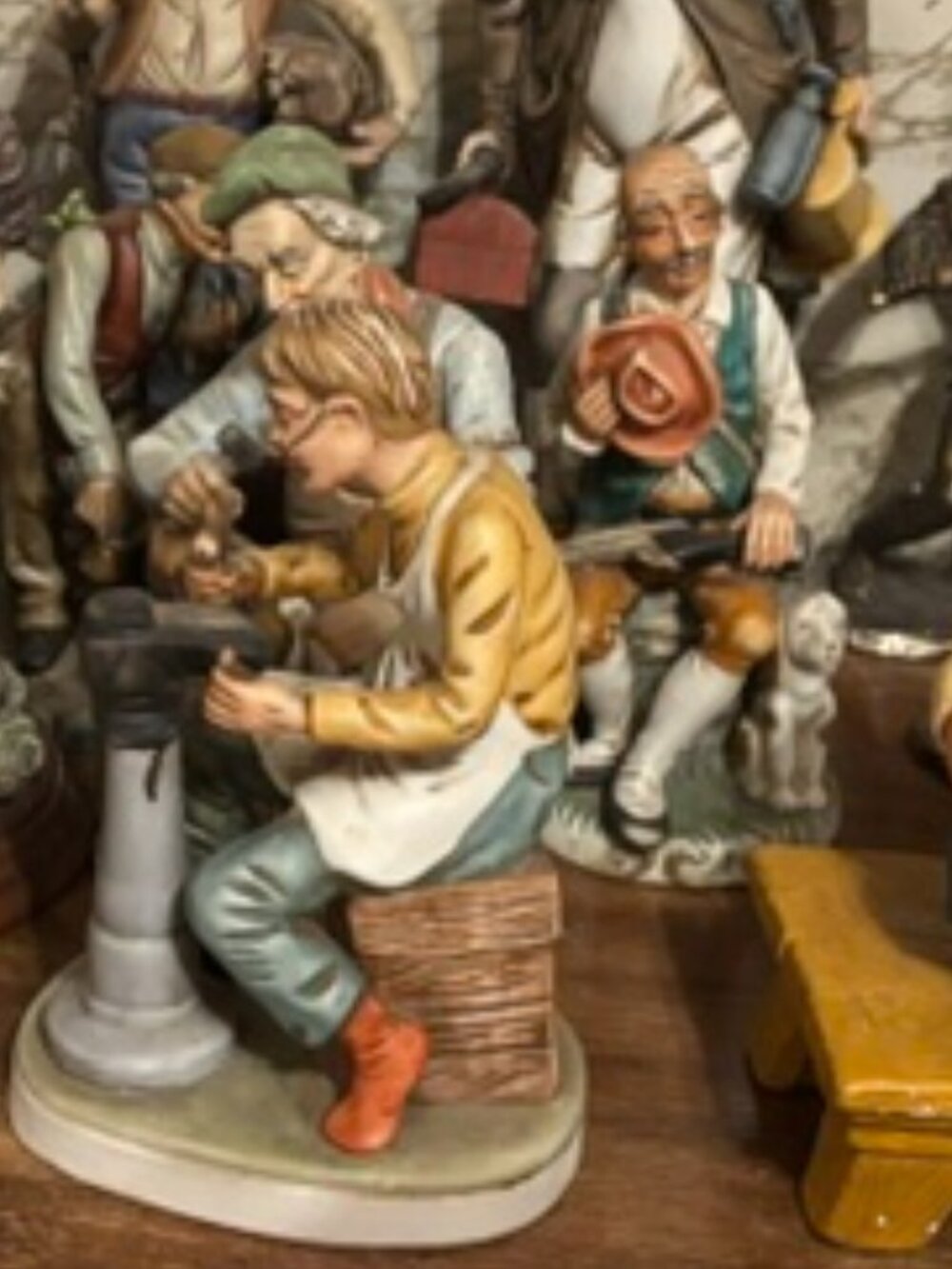 Collection of Hand Crafted Capodimonte Figurines